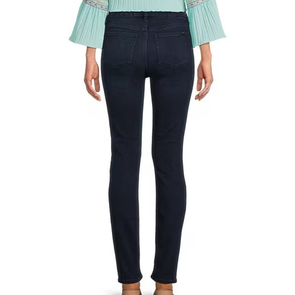 7 for all Mankind Slim Straight Leg Jeans Enhance Me Sculpting Jen7 Size 0 NEW - Picture 2 of 14